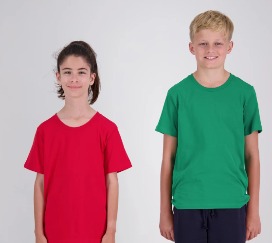 Blank Tshirts KIDS - 185GSM Outline Tee