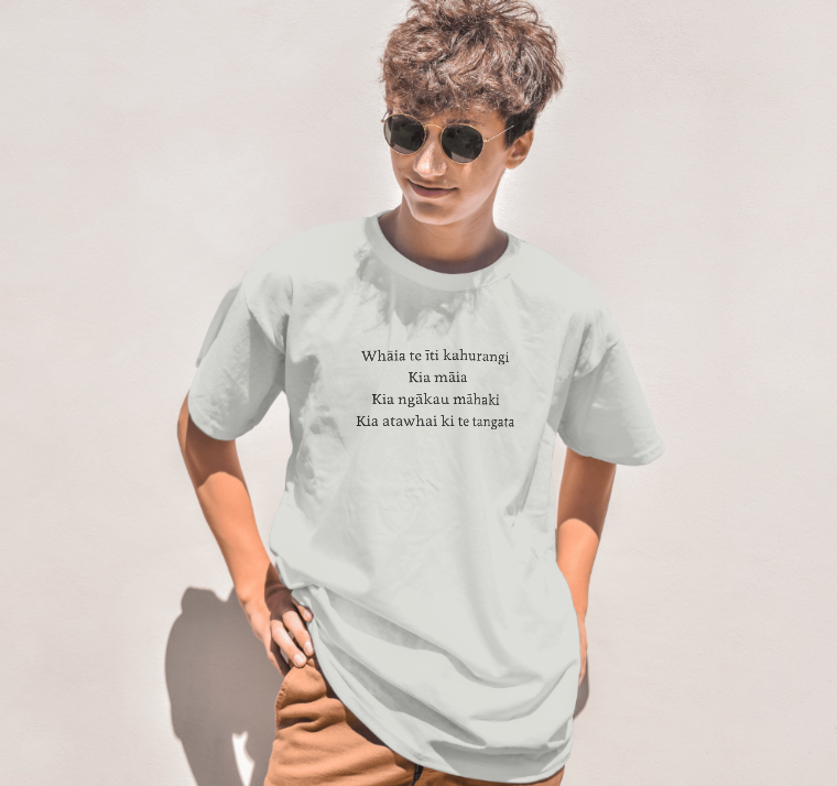 Manawa Inspo Shirt Te reo