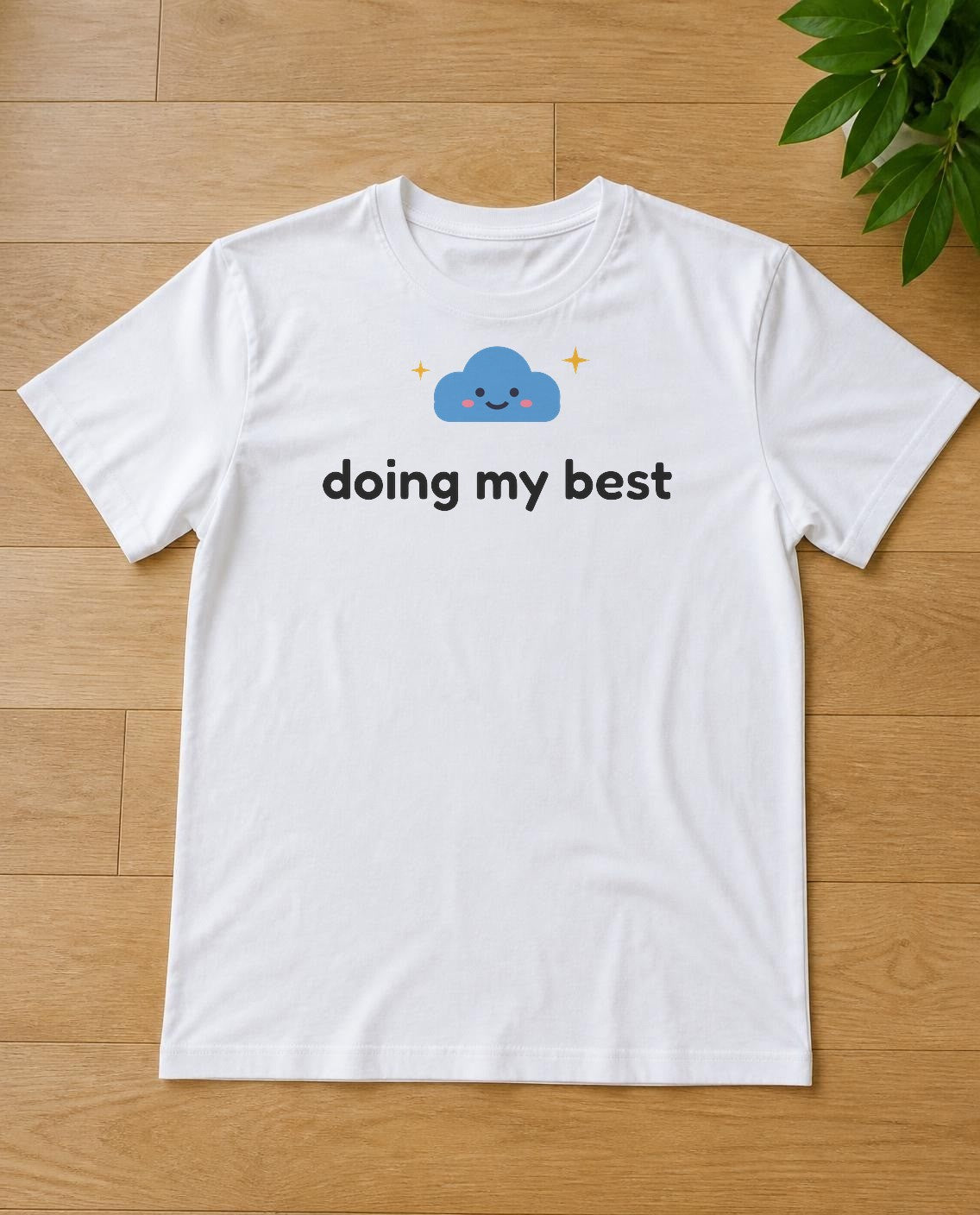 Doing my best design on a white tee